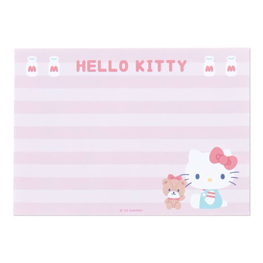 Amazon.co.jp: サンリオ(SANRIO) サンリオ 8デザインメモ ハロー